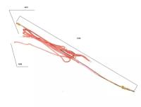 Термопара 6.1 резьба М8, клемы М/М, для газовых котлов АОГВ, АКГВ с автоматикой арбат, производства ОАО "Боринское"