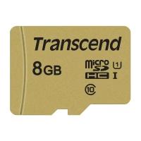 Карта памяти Transcend micro SDHC 8 Gb Class 10 (TS8GUSD500S)