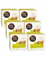 Кофе в Капсулах Nescafe Dolce Gusto Cappuccino 6 упаковок по 16 Капсул / Нескафе Дольче Густо Капучино