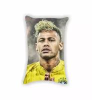 Подушка Неймар да Силва Сантос Жуниор, Neymar da Silva Santos Junior №5, картинка с одной стороны