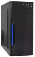 Exegate EX283079RUS Корпус Miditower ExeGate XP-333U Black, ATX,, 1*USB+2*USB3.0, Audio