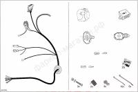 Комплект штатной электрики Hak-System для Mercedes-Benz GL-Сlass X164 2006-2012гг. (7-pin)