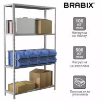 Стеллаж металлический Brabix MS KD-185/50-4 (S240BR145402)