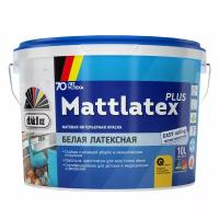 Краска Латексная Dufa Retail Mattlatex Plus 1л Белая, Матовая