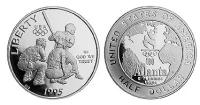 США, 50 центов 1995 год, XXVI Олимпийские игры в Атланте, Бейсбол, ПРУФ