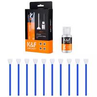 Набор для ухода за матрицей K&F Concept 16mm APS-C Sensor Cleaning Swab Kit