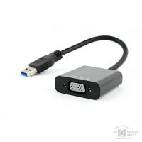 Cablexpert Видео-адаптер USB3 – VGA, черный AB-U3M-VGAF-01