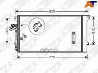 Радиатор Кондиционера Audi Q7 05-15 / Volkswagen Touareg 02-10 / Porsche Cayenne 02-10 Sat арт. ST-VW60-394-0