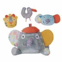 Развивающая игрушка Ebulobo Слонёнок Зигги и его друзья