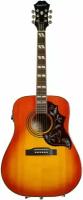 Epiphone Hummingbird Pro Acoustic/Electric W/Shadow Faded Cherry Burst электроакустическая гитара