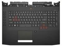 Клавиатура для ноутбука Acer Predator 17 G9-793 черная топ-панель с подсветкой