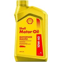 масло shell 10w40 motor oil api sl/cf 1л син