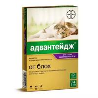 Bayer Адвантейдж 80, инсектицидный препарат для кошек массой тела свыше 4 кг