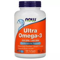 Now foods Ultra Omega-3 180 желатиновых капс