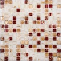 Мозаика NS-Mosaic Мозаика MIX6 стекло (сетка)(20*20*4)327*327