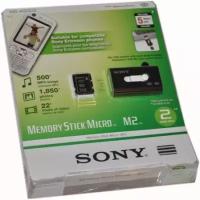 Внешний носитель информации MS micro M2 SONY 2Gb, + USB adaptor