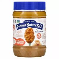 Peanut Butter & Co., арахисовая паста, классический рецепт с хрустящими кусочками арахиса, 454 г (16 унций)