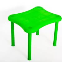 Столик детский игровой пластиковый 48,5х60х50 см зеленый