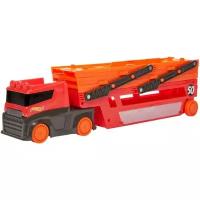 Mattel Машинка Hot Wheels «Мега грузовик с хранилищем для машинок»
