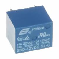 Реле SRD-12VDC-SL-C (12V, 5pin)