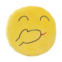 Подушка Emoji HaHa (Эмоджи ХаХа / Хихи / HiHi, 28 см)