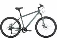 Велосипед Stark Respect 26.1 D Microshift (2022) (Велосипед Stark'22 Respect 26.1 D Microshift серый/черный 18", HQ-0005294)