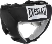 Шлем боксерский Everlast "USA Boxing", цвет: черный, белый. Размер XL