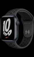 Apple Умные часы Apple Watch Nike Series 7, 45 мм, тёмная ночь