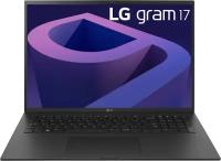 Ноутбук LG gram 17Z90Q-K.AAB8U1 (Intel Core i7 1260P 2100 MHz/ 17"/ 2560x1600 DCI-P3 99%/ 16GB LDDP5/ 1TB SSD/ DVD нет/ Intel Iris Xe Graphics/ Win 11 Home)