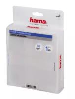 Конверт для CD/DVD HAMA H-33809 00033809 полипропилен 50 шт. прозрачный