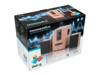 Колонки Dialog Progressive AP-150 BROWN 2.1, 10W+2*5W RMS, USB+SD reader