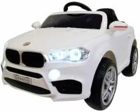 Электромобиль RiverToys BMW O006OO VIP с дистанционным управлением - белый