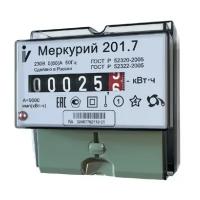 Инкотекс 201.7 Счетчик Меркурий 5-60А/220В, однофазный однотарифный, МЕХ, DIN