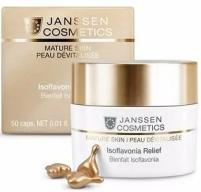 Ампулы Janssen Капсулы с фитоэстрогенами и гиалуроновой кислотой 10шт Isoflavonia Relief, Janssen Mature Skin