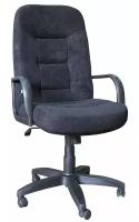 Кресло для руководителя Лидер ткань черная (антикоготь)