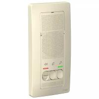 Systeme electric Розетки и выключатели BLNDA000012 BLANCA переговорное устройство домофон, настен.монтаж, 4,5В, молочный