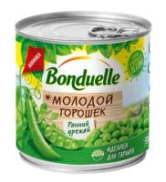 Горошек Зеленый BONDUELLE, 425 мл