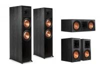 Klipsch Комплект Акустики 5.0 Klipsch Rp-8000f + Rp-600m + Rp-600c Ebony