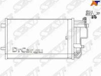 SAT Радиатор кондиционера MAZDA 3 08-