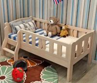 Детская деревянная кровать Лика 90х190 белая