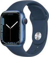 Умные часы Apple Watch Series 7 41 мм Aluminium Case, синий омут