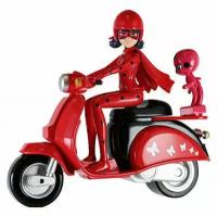 Кукла Miraculous Леди Баг на скутере