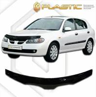 Дефлектор капота для Nissan Almera 2004-2006 Classic черный