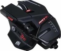 Мышь проводная Mad Catz R.A.T. 6+, USB, 12000dpi, MR04DCINBL000-0 Черный