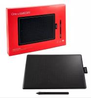 Графический планшет Wacom CTL-672-N, Black-red