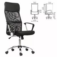 Кресло офисное Brabix Flash MG-302 сетка черное 530867