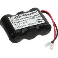 Аккумулятор 3.6V 0.6Ah GoPower Ni-Mh T279