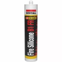 Огнестойкий силиконовый герметик Soudal B1 FR 147412