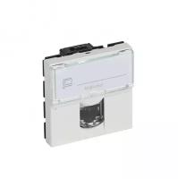 Legrand Mosaic Розетка комп. 2М RJ45 UTP кат.5e 076554 (10 шт.)