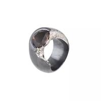 Кольцо из серебра с дымчатым кварцем